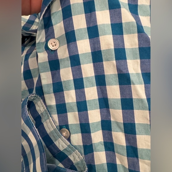 Express men button up shirt blue purple extra slim fit Sz M *worn twice - Picture 2 of 6